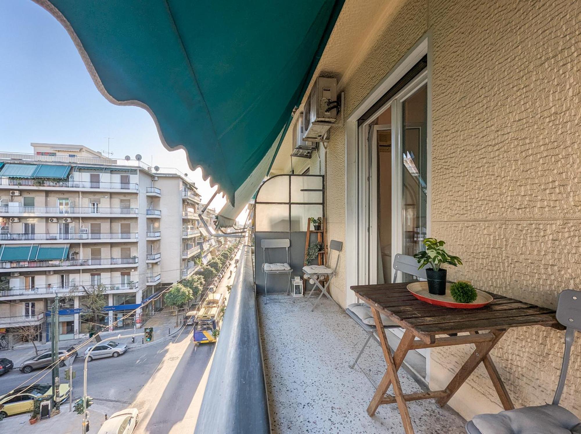Spacious Apt For 5 Guests Next To Acropolis&Metro أثينا المظهر الخارجي الصورة