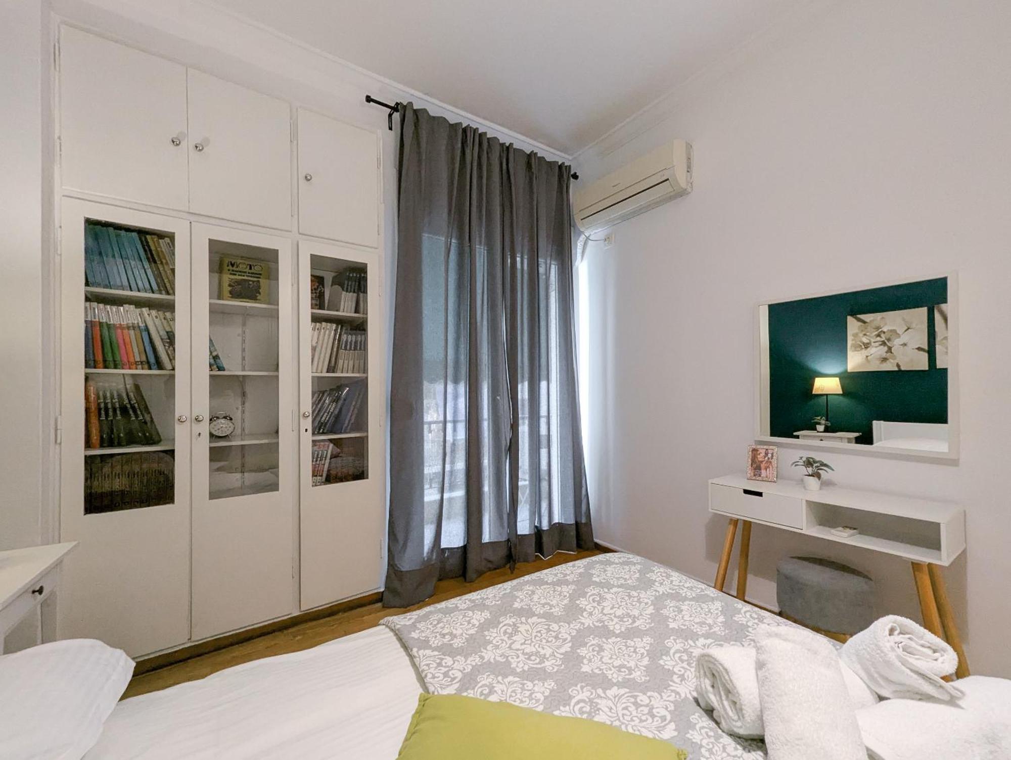 Spacious Apt For 5 Guests Next To Acropolis&Metro أثينا المظهر الخارجي الصورة