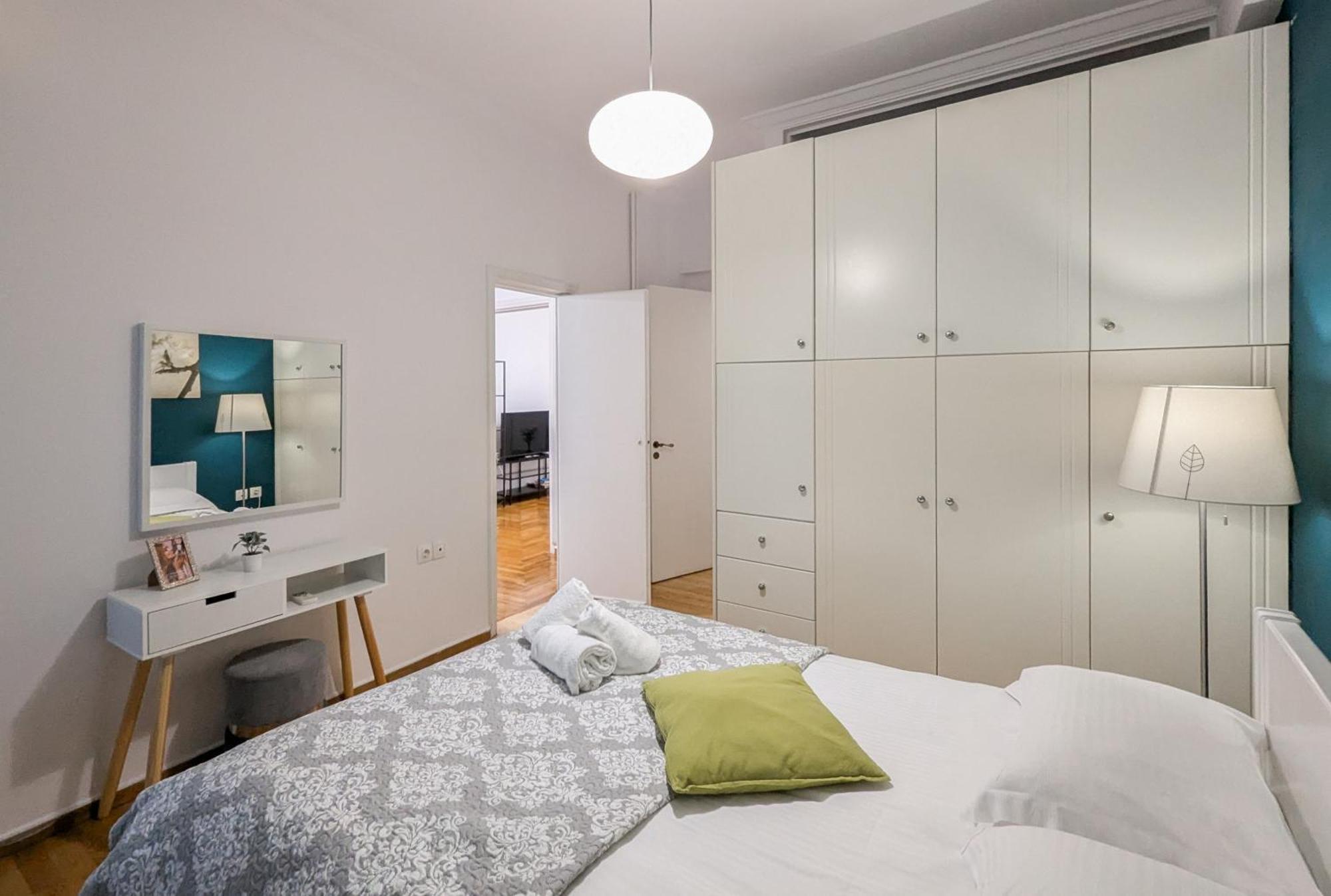 Spacious Apt For 5 Guests Next To Acropolis&Metro أثينا المظهر الخارجي الصورة